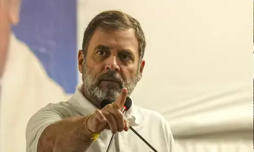 ಬಿಜೆಪಿ, ನಿತೀಶ್ ಕುಮಾರ್ ಬಿಹಾರವನ್ನು ಭಾರತದ ಅಪರಾಧದ ರಾಜಧಾನಿಯನ್ನಾಗಿಸಿದ್ದಾರೆ: ರಾಹುಲ್ ಗಾಂಧಿ