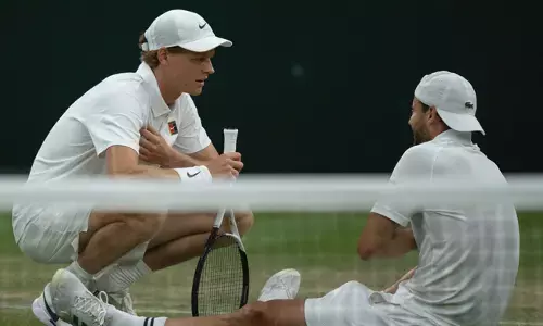 ವಿಂಬಲ್ಡನ್ ಟೆನಿಸ್ ಚಾಂಪಿಯನ್ ಶಿಪ್ | ಕ್ವಾರ್ಟರ್ ಫೈನಲ್ ಗೆ ಜನ್ನಿಕ್ ಸಿನ್ನರ್, ಸ್ವಿಯಾಟೆಕ್,ಆಂಡ್ರೀವಾ