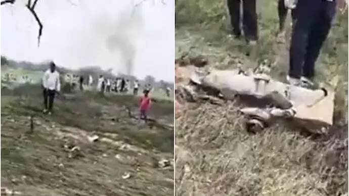 ರಾಜಸ್ಥಾನ : ರತನ್‌ಗಢ ಬಳಿ ವಾಯುಪಡೆಯ ಜಾಗ್ವಾರ್ ಜೆಟ್ ಅಪಘಾತ; ಪೈಲಟ್ ಸಹಿತ ಇಬ್ಬರು ಮೃತ್ಯು