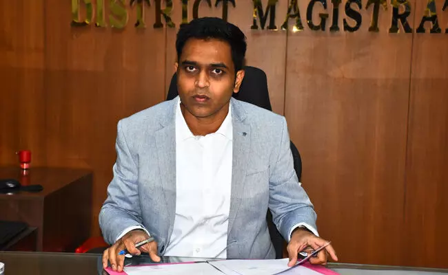 ಯಾದಗಿರಿ | ನೂತನ ಜಿಲ್ಲಾಧಿಕಾರಿಯಾಗಿ ಭೋಯಾರ್ ಹರ್ಷಲ್ ನಾರಾಯಣರಾವ್ ಅಧಿಕಾರ ಸ್ವೀಕಾರ