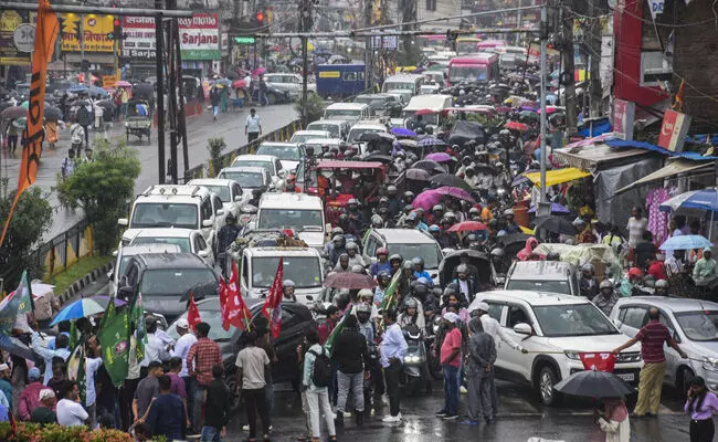ಭಾರತ ಬಂದ್ | ವಿವಿಧೆಡೆ ಜನಜೀವನ ಅಸ್ತವ್ಯಸ್ತ