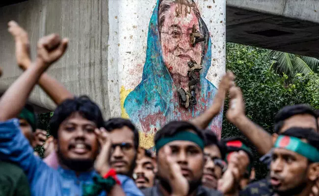 ಪ್ರತಿಭಟನಾಕಾರರ ಮೇಲೆ ಗುಂಡಿಕ್ಕಲು ಆದೇಶಿಸಿದ್ದ ಶೇಖ್ ಹಸೀನಾ: ವರದಿ