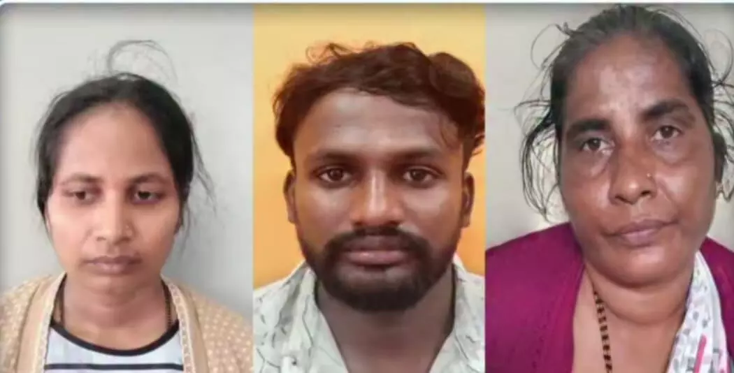 ಹಾಸನ | ಪ್ರೇಮಿಯ ಜೊತೆಗೂಡಿ ಪತಿಯ ಹತ್ಯೆಗೈದು ಅಪಘಾತವೆಂದು ಬಿಂಬಿಸಲು ಯತ್ನ: ಮೂವರು ಆರೋಪಿಗಳ ಬಂಧನ