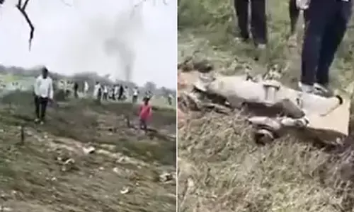 ರಾಜಸ್ಥಾನ : ರತನ್‌ಗಢ ಬಳಿ ವಾಯುಪಡೆಯ ಜಾಗ್ವಾರ್ ಜೆಟ್ ಅಪಘಾತ; ಪೈಲಟ್ ಸಹಿತ ಇಬ್ಬರು ಮೃತ್ಯು