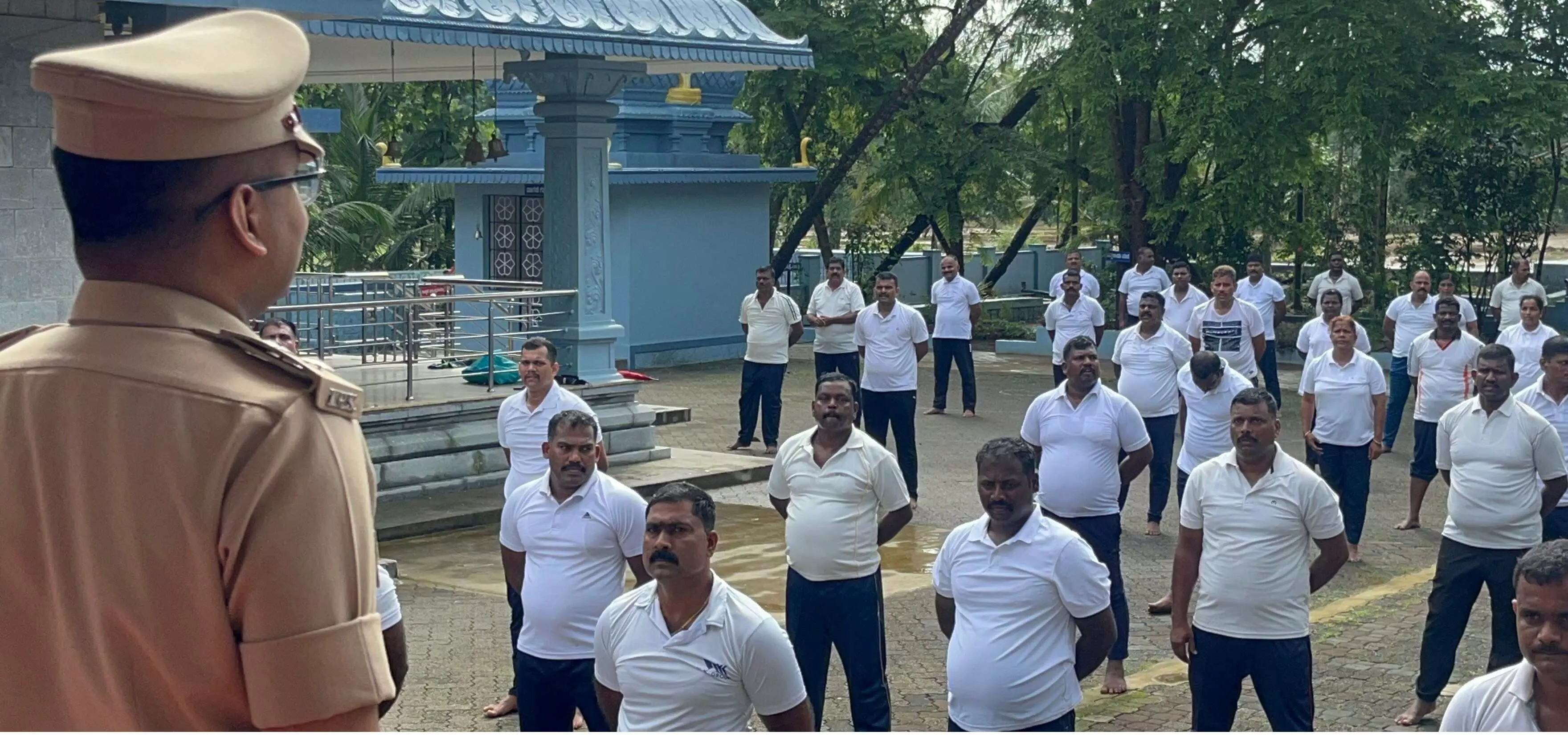 ಉಡುಪಿ: ದೈಹಿಕ ಕ್ಷಮತೆಗಾಗಿ ಜಿಲ್ಲಾ ಪೊಲೀಸರಿಗೆ ನವಚೇತನ ಶಿಬಿರ