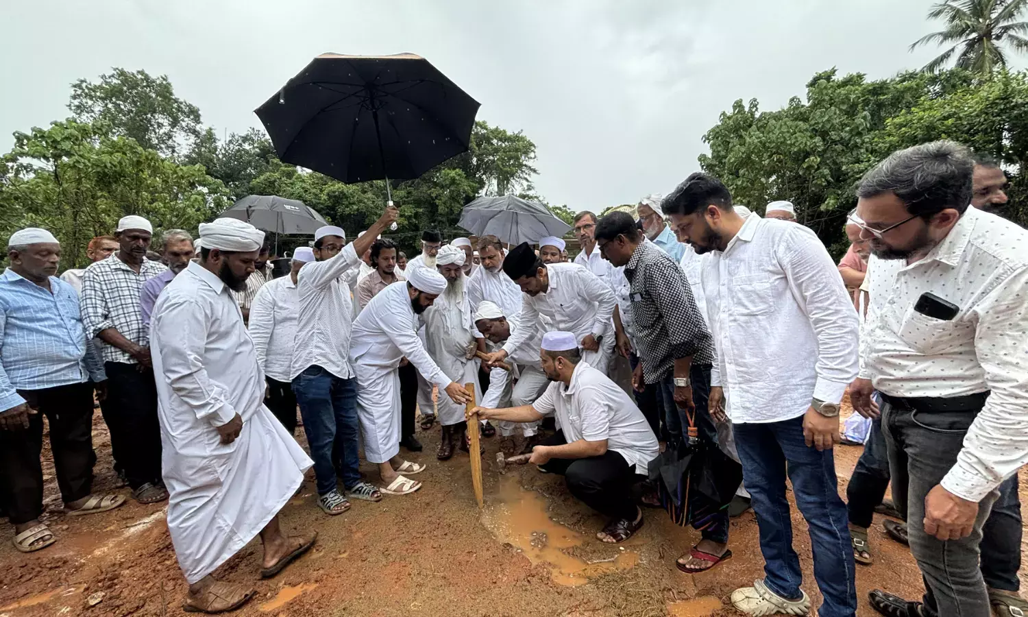 ಅವರಾಲು ಮಟ್ಟು ಮಸೀದಿಗೆ ಶಿಲಾನ್ಯಾಸ