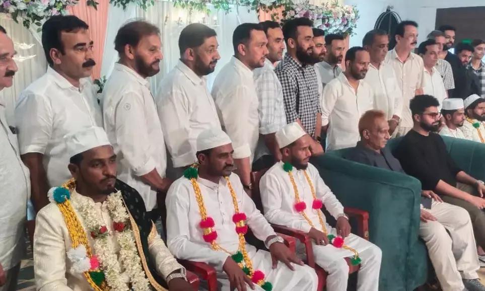 ಬಂಟ್ವಾಳ : ಕೆ.ಪಿ.ಸುಲೈಮಾನ್ ಹಾಜಿ ಕನ್ಯಾನ, ಹ್ಯಾಪಿ ಸ್ಟಾರ್ ಗ್ರೂಪ್ ವತಿಯಿಂದ ಸಾಮೂಹಿಕ ವಿವಾಹ