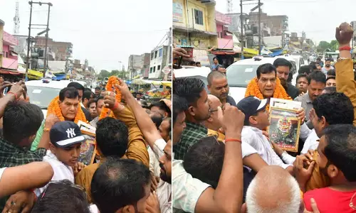 ಉತ್ತರ ಪ್ರದೇಶ | ಜನರು ವಿದ್ಯುತ್ ಸಮಸ್ಯೆ ಬಗ್ಗೆ ಹೇಳಿದಾಗ ಜೈ ಬಜರಂಗಬಲಿ ಎಂದ ಇಂಧನ ಸಚಿವ! : ವೀಡಿಯೊ ವೈರಲ್