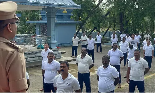 ಉಡುಪಿ: ದೈಹಿಕ ಕ್ಷಮತೆಗಾಗಿ ಜಿಲ್ಲಾ ಪೊಲೀಸರಿಗೆ ನವಚೇತನ ಶಿಬಿರ