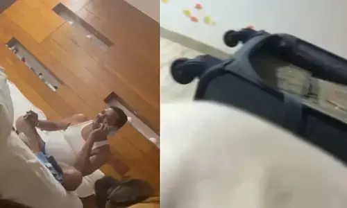 ಮಹಾರಾಷ್ಟ್ರ | ಸಚಿವ ಸಂಜಯ್ ಶಿರ್ಸಾತ್ ಕೊಠಡಿಯಲ್ಲಿದ್ದ ಬ್ಯಾಗ್‌ನಲ್ಲಿ ನೋಟಿನ ಕಂತೆಗಳು ಪತ್ತೆ : ವೀಡಿಯೊ ವೈರಲ್