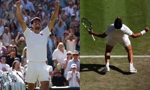 ವಿಂಬಲ್ಡನ್: ಸತತ 3ನೇ ಬಾರಿ ಫೈನಲ್‌ ಗೆ ತಲುಪಿದ ಅಲ್ಕರಾಝ್
