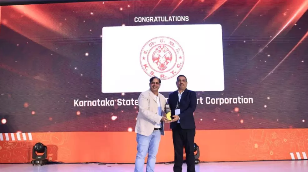 ಕೆಎಸ್ಸಾರ್ಟಿಸಿಗೆ ರಾಷ್ಟ್ರೀಯ ಪ್ರಶಸ್ತಿ ಕೆಎಸ್ಸಾರ್ಟಿಸಿಗೆ ರಾಷ್ಟ್ರೀಯ ಪ್ರಶಸ್ತಿ