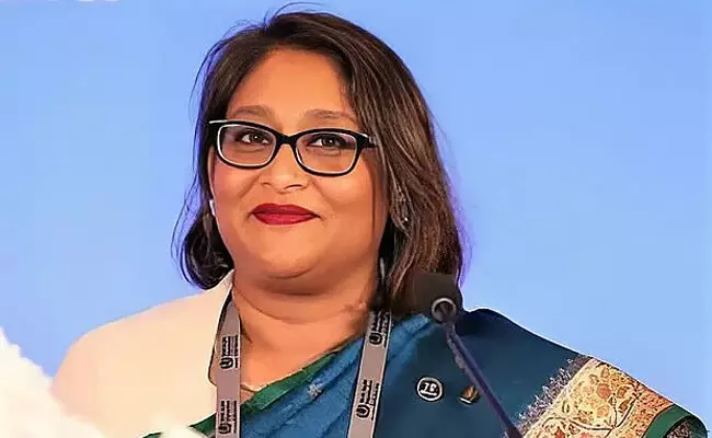 ಭ್ರಷ್ಟಾಚಾರ ಆರೋಪ: ಶೇಖ್ ಹಸೀನಾ ಪುತ್ರಿ ಸೈಮಾರನ್ನು ಅನಿರ್ಧಿಷ್ಟಾವಧಿ ರಜೆಯಲ್ಲಿರಿಸಿದ ವಿಶ್ವ ಆರೋಗ್ಯ ಸಂಸ್ಥೆ