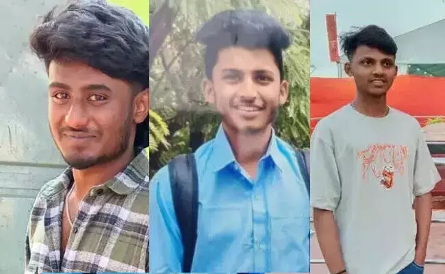 ರಾಯಚೂರು | ಮಂತ್ರಾಲಯದ ತುಂಗಭದ್ರಾ ನದಿಯಲ್ಲಿ ಈಜಲು ಹೋಗಿ ನಾಪತ್ತೆಯಾಗಿದ್ದ ಮೂವರ ಮೃತದೇಹ ಪತ್ತೆ ರಾಯಚೂರು | ಮಂತ್ರಾಲಯದ ತುಂಗಭದ್ರಾ ನದಿಯಲ್ಲಿ ಈಜಲು ಹೋಗಿ ನಾಪತ್ತೆಯಾಗಿದ್ದ ಮೂವರ ಮೃತದೇಹ ಪತ್ತೆ