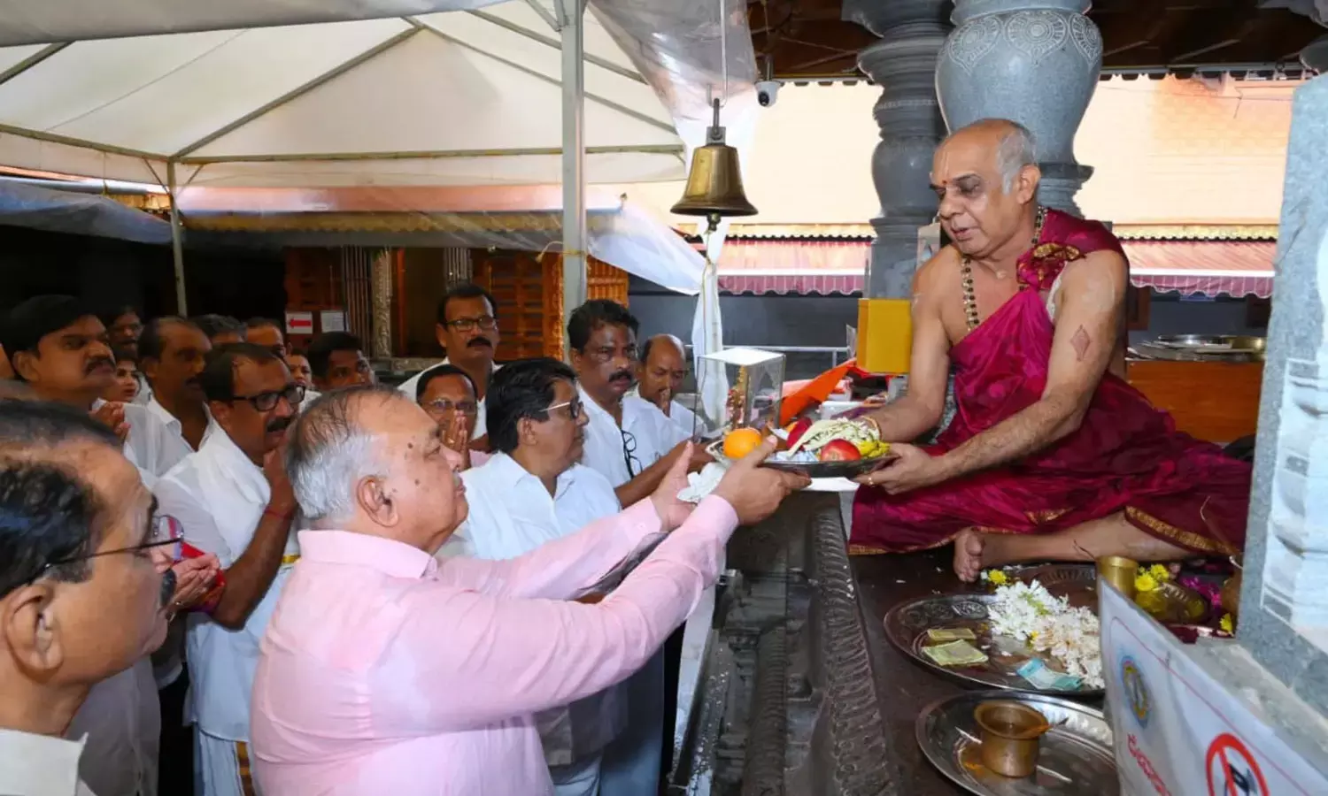 ಉಚ್ಚಿಲ ಮಹಾಲಕ್ಷ್ಮೀ ದೇವಸ್ಥಾನಕ್ಕೆ ಸಾರಿಗೆ ಸಚಿವ ರಾಮಲಿಂಗಾ ರೆಡ್ಡಿ ಭೇಟಿ