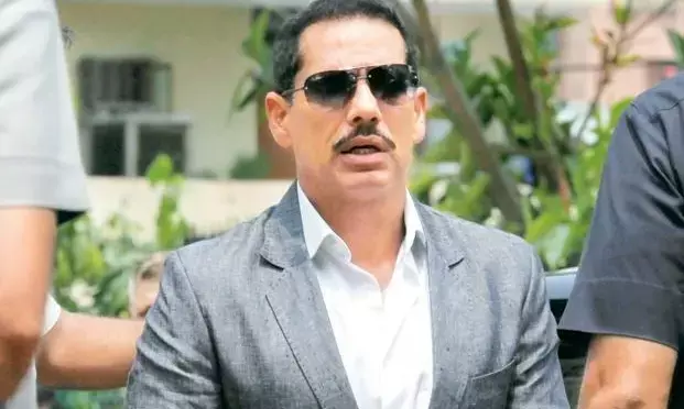 ಹಣ ಅಕ್ರಮ ವರ್ಗಾವಣೆ ಪ್ರಕರಣ | ಈಡಿ ಮುಂದೆ ವಿಚಾರಣೆಗೆ ಹಾಜರಾದ ರಾಬರ್ಟ್ ವಾದ್ರಾ