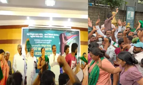 ಭೂಸ್ವಾಧೀನ ಹಿಂಪಡೆದ ರಾಜ್ಯ ಸರಕಾರ : ದೇವನಹಳ್ಳಿ ರೈತರ ವಿಜಯೋತ್ಸವ, ಹರ್ಷೋದ್ಘಾರ