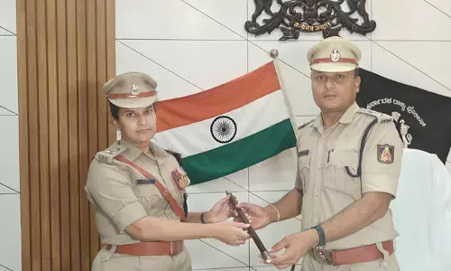 ವಿಜಯನಗರ | ಜಿಲ್ಲೆಯ ಪೊಲೀಸ್ ಅಧೀಕ್ಷಕರಾಗಿ ಜಾನ್ಹವಿ ಅಧಿಕಾರ ಸ್ವೀಕಾರ