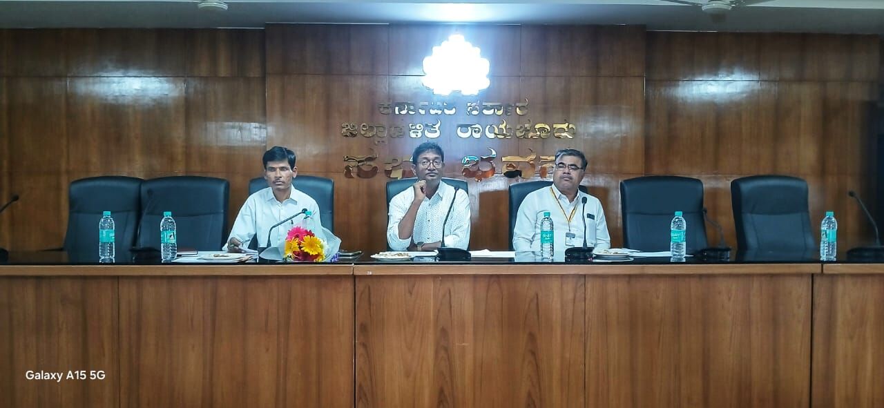 ಸಣ್ಣ ನೀರಾವರಿ, ನೀರಿನಾಸರೆಗಳ ಗಣತಿ ಅಚ್ಚುಕಟ್ಟಾಗಿ ನಡೆಯಲಿ: ರಾಯಚೂರು ಅಪರ ಜಿಲ್ಲಾಧಿಕಾರಿ ಶಿವಾನಂದ ಸೂಚನೆ