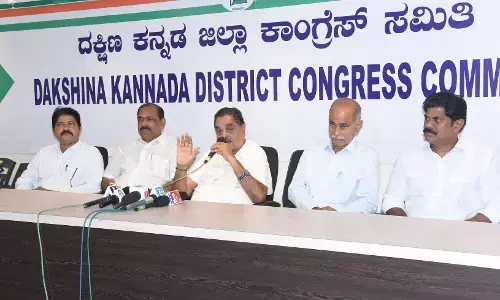 ದ.ಕ. ಜಿಲ್ಲೆಯಲ್ಲಿ ಕೆಂಪು ಕಲ್ಲು, ಮರಳು ಅಭಾವ ಸೃಷ್ಟಿಗೆ ಹಿಂದಿನ ಬಿಜೆಪಿ ಸರಕಾರ ಕಾರಣ: ರಮಾನಾಥ ರೈ ಆರೋಪ