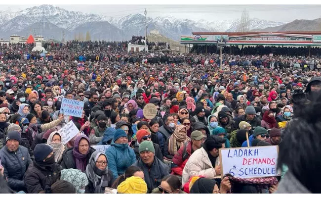 ಕೇಂದ್ರದೊಂದಿಗೆ ಮಾತುಕತೆ | ಮುಂದಿನ ಸುತ್ತಿನಲ್ಲಿ ರಾಜ್ಯ ಸ್ಥಾನಮಾನ ಮತ್ತು 6ನೇ ಪರಿಚ್ಛೇದ ಸೇರ್ಪಡೆಗೆ ಆಗ್ರಹಿಸಲಿರುವ ಲಡಾಖ್ ನಾಯಕರು