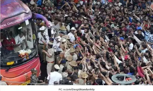 ಚಿನ್ನಸ್ವಾಮಿ ಸ್ಟೇಡಿಯಂ ಬಳಿ ಕಾಲ್ತುಳಿತಕ್ಕೆ RCB ಕಾರಣ: ಸರಕಾರದ ತನಿಖಾ ವರದಿ ಬಹಿರಂಗ