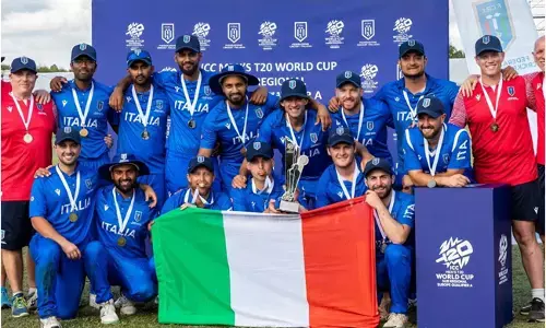 2026ರ ಪುರುಷರ ಟಿ20 ವಿಶ್ವಕಪ್‌ ಗೆ ಇಟಲಿ ಅರ್ಹತೆ!