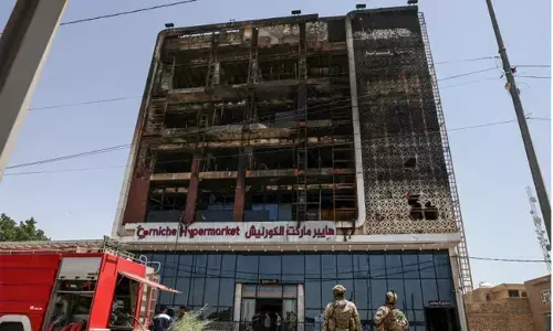 ಇರಾಕ್: ಸೂಪರ್ ಮಾರ್ಕೆಟ್‍ ನಲ್ಲಿ ಬೆಂಕಿ ದುರಂತ ; ಕನಿಷ್ಠ 69 ಮಂದಿ ಮೃತ್ಯು