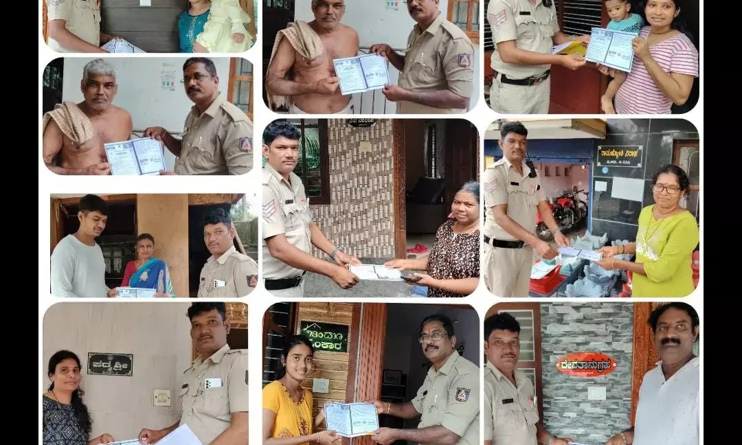 ಹಳೆಯಂಗಡಿ: ಸಾರ್ವಜನಿಕರ ದೂರು ಆಲಿಸಲು ‘ಮನೆ ಮನೆಗೆ ಭೇಟಿ’ ಕಾರ್ಯಕ್ರಮಕ್ಕೆ ಚಾಲನೆ