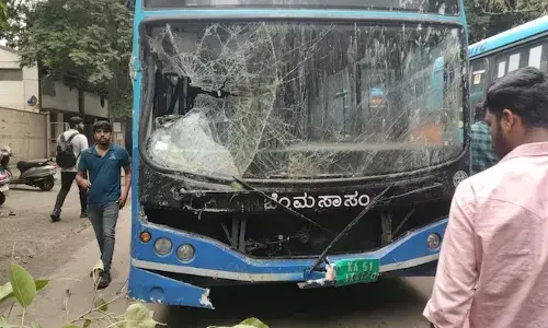 ಬೆಂಗಳೂರು: ಬಿಎಂಟಿಸಿ ಇಲೆಕ್ಟ್ರಿಕ್ ಬಸ್ ಹರಿದು ಯುವತಿ ಮೃತ್ಯು, ಐವರಿಗೆ ಗಾಯ