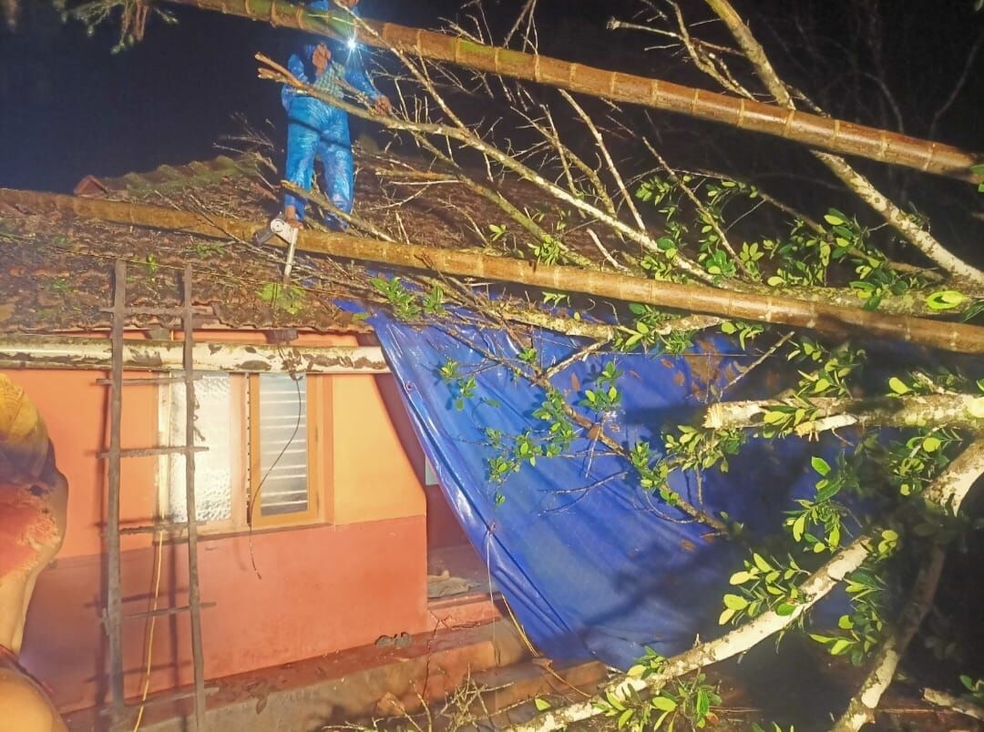 ಬಂಟ್ವಾಳ ತಾಲೂಕಿನಲ್ಲಿ ಮುಂದುವರಿದ ಮಳೆ; ಹೆಚ್ಚಿದ  ಹಾನಿ ಪ್ರಕರಣ