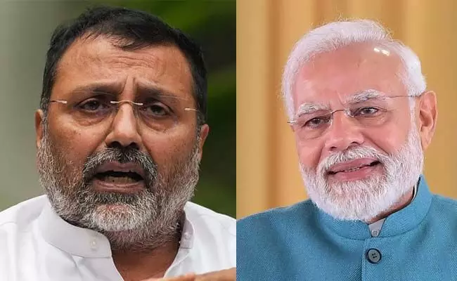 ಮೋದಿ ಇಲ್ಲದೆ ಬಿಜೆಪಿ 150 ಸ್ಥಾನ ಕೂಡ ಗೆಲ್ಲಲು ಸಾಧ್ಯವಿಲ್ಲ: ನಿಶಿಕಾಂತ್ ದುಬೆ