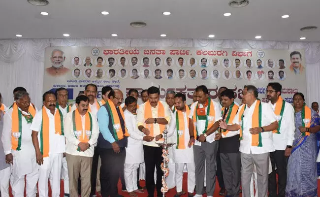 ಕಾಂಗ್ರೆಸ್ ಸರಕಾರ ಆಡಳಿತಕ್ಕೆ ಬಂದಾಗಿನಿಂದ ಭ್ರಷ್ಟಾಚಾರದಲ್ಲಿ ತೊಡಗಿದೆ : ಬಿ.ವೈ.ವಿಜಯೇಂದ್ರ