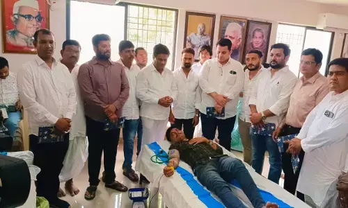 ಕಲಬುರಗಿ | ಡಾ.ಮಲ್ಲಿಕಾರ್ಜುನ ಖರ್ಗೆ ಅವರ ಹುಟ್ಟುಹಬ್ಬ ಪ್ರಯುಕ್ತ ರಕ್ತದಾನ ಶಿಬಿರ