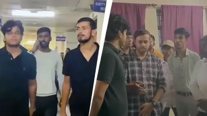 ಜಾರ್ಖಂಡ್ | ಆರೋಗ್ಯ ಸಚಿವರ ಪುತ್ರನಿಂದ ಆಸ್ಪತ್ರೆ ತಪಾಸಣೆ: ಸಾಮಾಜಿಕ ಜಾಲತಾಣದಲ್ಲಿ ವಿಡಿಯೋ ವೈರಲ್!