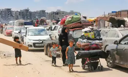 ಮಧ್ಯ ಗಾಝಾದಿಂದ ಸ್ಥಳಾಂತರಗೊಳ್ಳಲು ಫೆಲೆಸ್ತೀನೀಯರಿಗೆ ಇಸ್ರೇಲ್ ಸೂಚನೆ