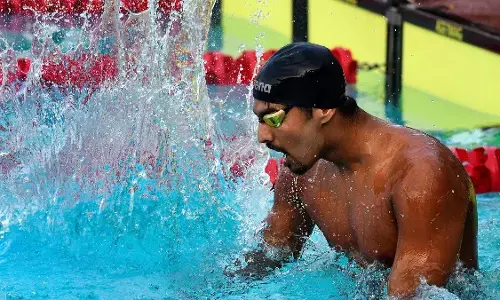 100 ಮೀ. ಫ್ರೀಸ್ಟೈಲ್ ನಲ್ಲಿ ‘ಶ್ರೇಷ್ಠ ಭಾರತೀಯ ದಾಖಲೆ’ ಸ್ಥಾಪಿಸಿದ ಶ್ರೀಹರಿ ನಟರಾಜ್