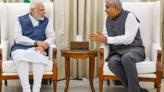 ಭಾರತಕ್ಕೆ ಸೇವೆ ಸಲ್ಲಿಸಲು ಅವರಿಗೆ ಹಲವು ಅವಕಾಶಗಳು ಸಿಕ್ಕಿವೆ: ಜಗದೀಪ್ ಧನ್ಕರ್ ಕುರಿತು ಪ್ರಧಾನಿ ಮೋದಿ