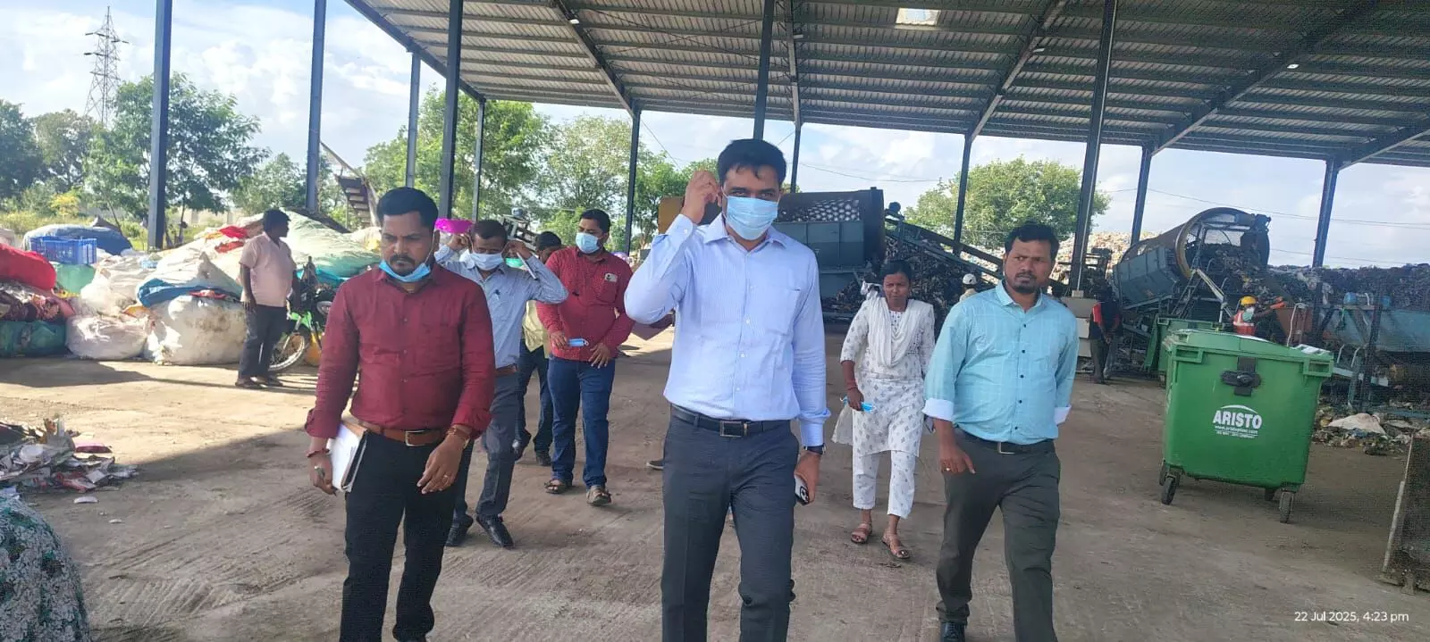 ಯಾದಗಿರಿ | ನಗರದ ವಿವಿಧೆಡೆಗೆ ಜಿಲ್ಲಾಧಿಕಾರಿ ಹರ್ಷಲ್ ಭೋಯರ್ ಭೇಟಿ, ಪರಿಶೀಲನೆ