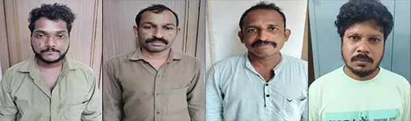 ಉಡುಪಿ| ಪ್ರತ್ಯೇಕ ಪ್ರಕರಣ: ಇಬ್ಬರು ರೌಡಿಶೀಟರ್ ಸಹಿತ ನಾಲ್ವರ ಬಂಧನ ಉಡುಪಿ| ಪ್ರತ್ಯೇಕ ಪ್ರಕರಣ: ಇಬ್ಬರು ರೌಡಿಶೀಟರ್ ಸಹಿತ ನಾಲ್ವರ ಬಂಧನ