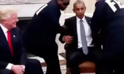 ಚುನಾವಣೆಯಲ್ಲಿ ಅಕ್ರಮ ಆರೋಪ: ಒಬಾಮಾರಿಗೆ ಕೈಕೋಳ ತೊಡಿಸಿ, ಕಂಬಿಗಳ ಹಿಂದೆ ಹಾಕಿರುವ AI ವಿಡಿಯೋ ಹಂಚಿಕೊಂಡ ಡೊನಾಲ್ಡ್ ಟ್ರಂಪ್!