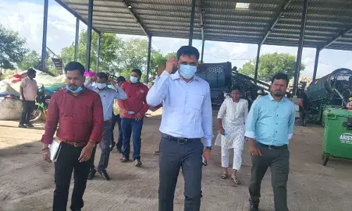 ಯಾದಗಿರಿ | ನಗರದ ವಿವಿಧೆಡೆಗೆ ಜಿಲ್ಲಾಧಿಕಾರಿ ಹರ್ಷಲ್ ಭೋಯರ್ ಭೇಟಿ, ಪರಿಶೀಲನೆ