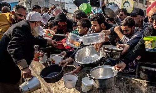 ಗಾಝಾ: ಹಸಿವಿನಿಂದ 21 ಮಕ್ಕಳು ಮೃತ್ಯು