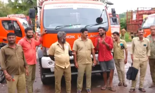 ಮಂಗಳೂರು: ಗ್ಯಾಸ್ ಸಿಲಿಂಡರ್ ಸಾಗಾಟ ಲಾರಿ ಚಾಲಕರ ಮುಷ್ಕರ