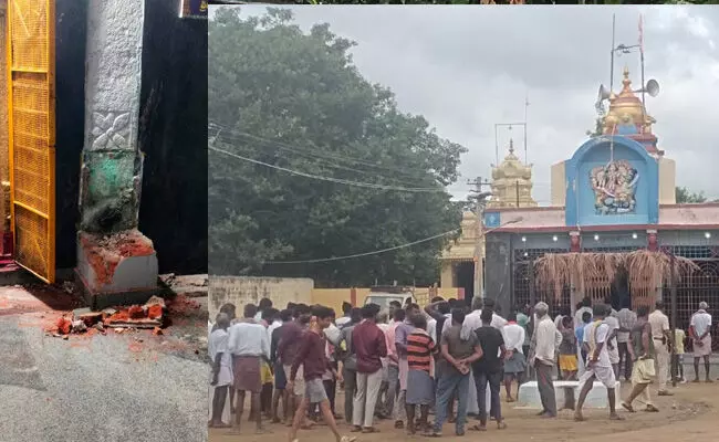 ಕೊಪ್ಪಳ | ಸಿಂಗನಾಳ ಕರಿಯಮ್ಮ ದೇವಿ ದೇವಸ್ಥಾನದಲ್ಲಿ ಕಳ್ಳತನ