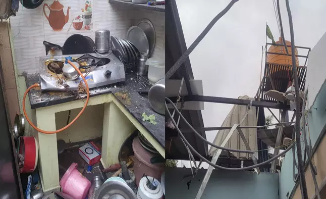 ಶಿವಮೊಗ್ಗ | ಗ್ಯಾಸ್ ಸಿಲಿಂಡರ್ ಸ್ಪೋಟ: ಮೂವರಿಗೆ ಗಾಯ