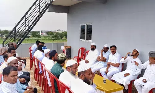 ಸಿಂಧನೂರು | ನಗರಸಭೆ ಮಾಜಿ ಅಧ್ಯಕ್ಷ ಜಾಫರ್ ಜಾಹಗೀರ್ ದಾರ್ ನಿವಾಸದಲ್ಲಿ ಮುಸ್ಲಿಂ ಮುಖಂಡರ ಕುಂದು ಕೊರತೆ ಸಭೆ