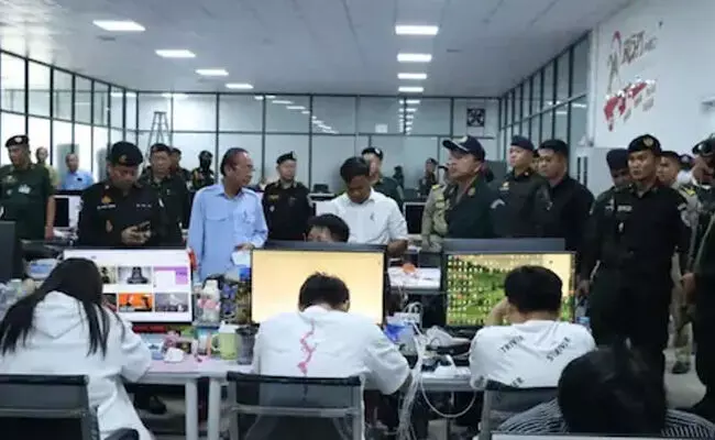 ಕಾಂಬೋಡಿಯಾದಲ್ಲಿ ಸೈಬರ್ ಹಗರಣ: 105 ಭಾರತೀಯರ ಬಂಧನ