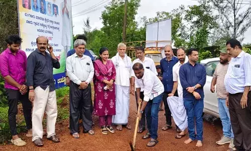 ಪಜೀರು: ಕಲ್ಲಳಬೆಟ್ಟು ಉಜ್ಜೋಡು ರಸ್ತೆಗೆ ಶಿಲಾನ್ಯಾಸ