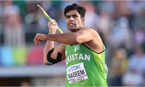 ಪಾಕಿಸ್ತಾನದ ಜಾವೆಲಿನ್ ಎಸೆತಗಾರ ಅಷರ್ದ್ ನದೀಮ್‌ಗೆ ಕಾಲಿನ ಮೀನಖಂಡದ ಶಸ್ತ್ರಚಿಕಿತ್ಸೆ